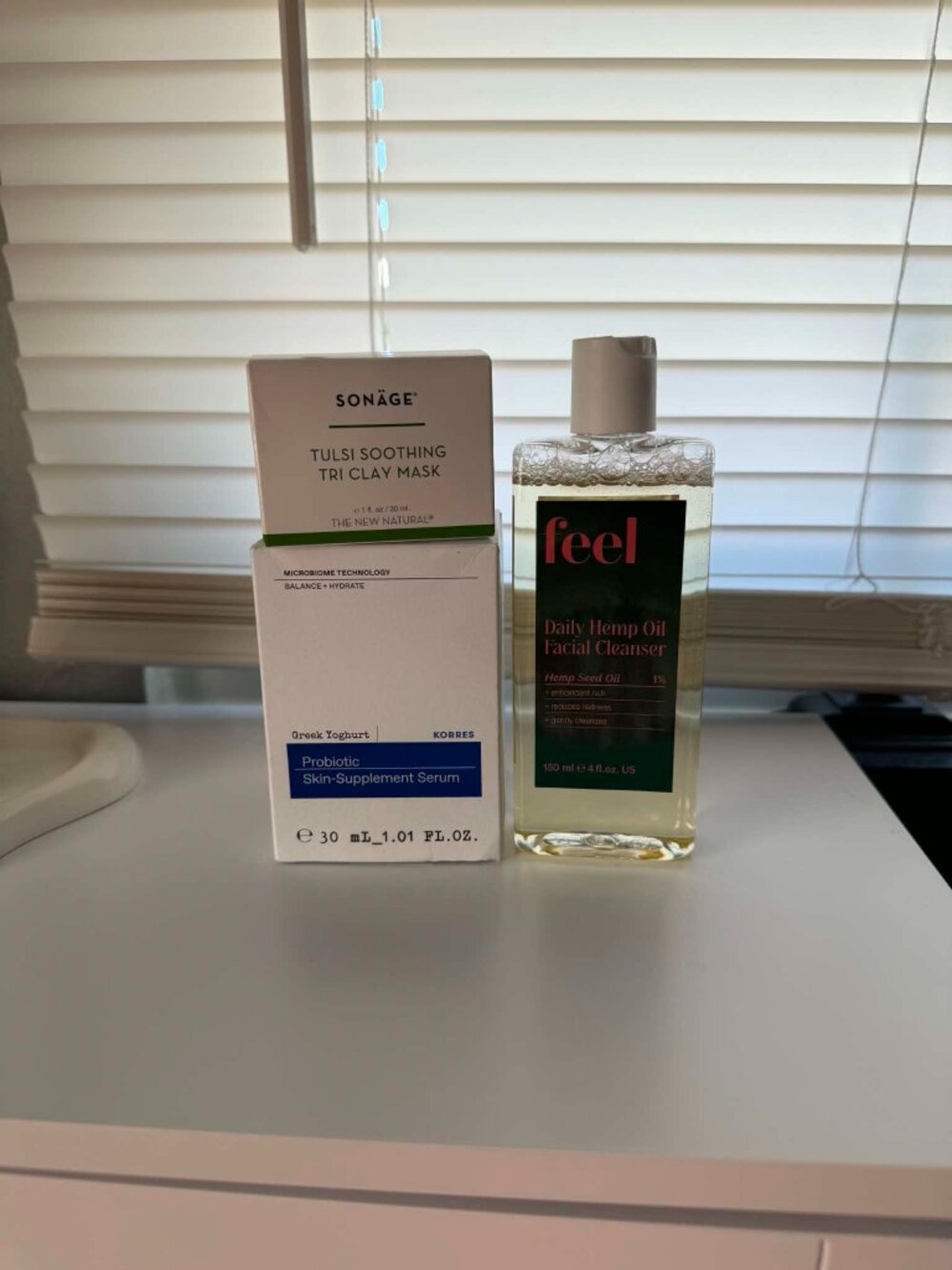 Sonage Mask , Korres Serum & Feel Cleanser Bundle